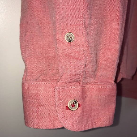 ZARA MAN regular fit Long Sleeve button down dress shirt LARGE - Picture 8 of 14